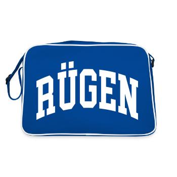 Rebuke - Retro Bag - blue/white - Back