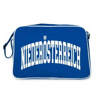 Lower Austria - Retro Bag - blue/white - Back