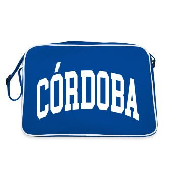Cordoba - Sac Retro - bleu/blanc - Dos