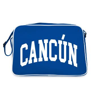 Cancun - Sac Retro - bleu/blanc - Dos