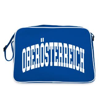 Upper Austria - Retro Bag - blue/white - Back