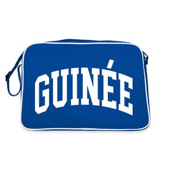 Guinée - Sac Retro - bleu/blanc - Dos