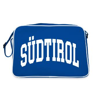 Tyrol du Sud - Sac Retro - bleu/blanc - Dos