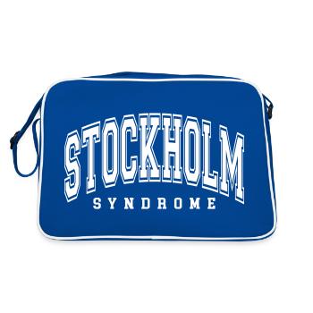 Stockholm Syndrome - Retro Bag - blue/white - Back