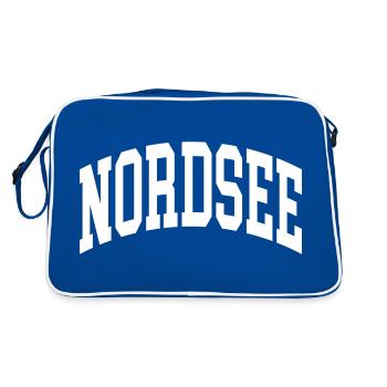 North Sea - Retro Bag - blue/white - Back