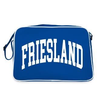 Frise - Sac Retro - bleu/blanc - Dos