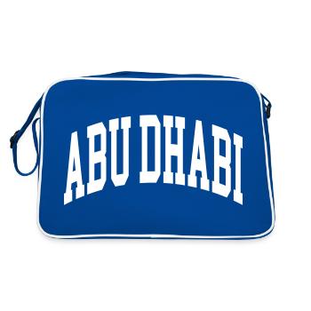 Abou Dhabi - Sac Retro - bleu/blanc - Dos