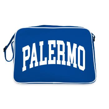 Palerme - Sac Retro - bleu/blanc - Dos