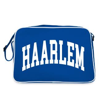 Haarlem - Sac Retro - bleu/blanc - Dos