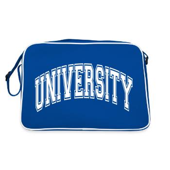Université des sciences appliquées - Sac Retro - bleu/blanc - Dos