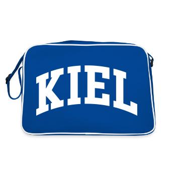 Keel - Retro Bag - blue/white - Back
