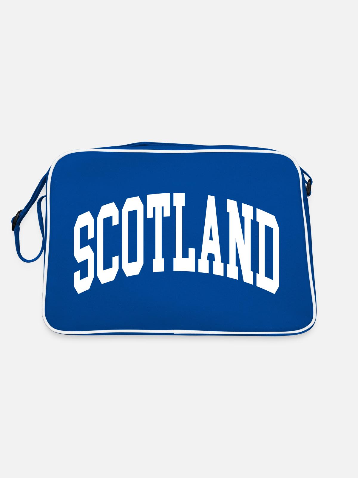 Écosse - Sac Retro - bleu/blanc - Dos