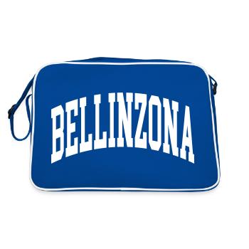 Bellinzona - Retro Bag - blue/white - Back