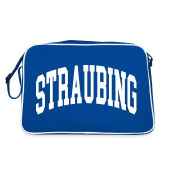Straubing - Sac Retro - bleu/blanc - Dos