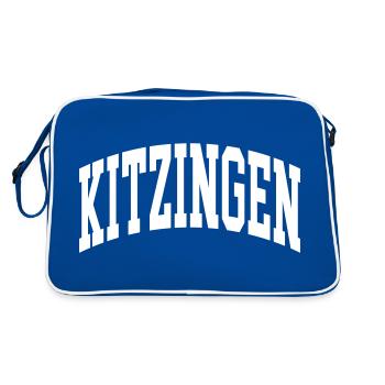 Kitzingen - Sac Retro - bleu/blanc - Dos