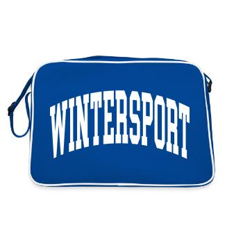 Sports d’hiver - Sac Retro - bleu/blanc - Dos