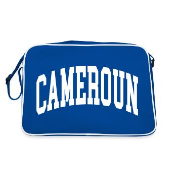 Cameroun - Sac Retro - bleu/blanc - Dos