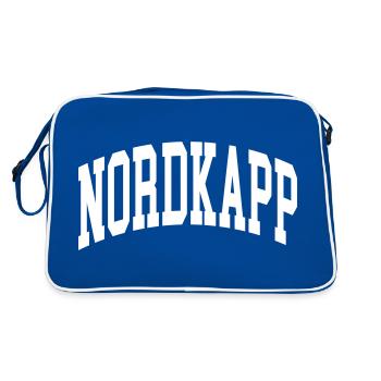 North Cape - Retro Bag - blue/white - Back