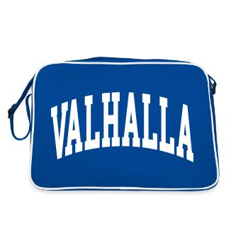 Valhalla - Retro Bag - blue/white - Back