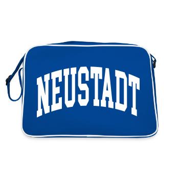 Neustadt - Retro Bag - blue/white - Back