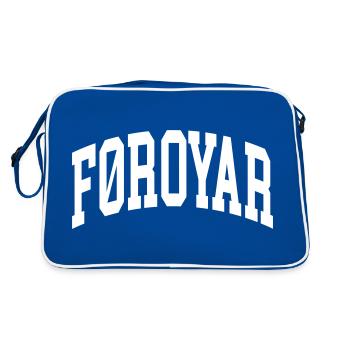Féroé (îles) - Sac Retro - bleu/blanc - Dos