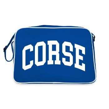 Corsica - Retro Bag - blue/white - Back