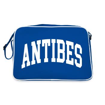 Antibes - Sac Retro - bleu/blanc - Dos