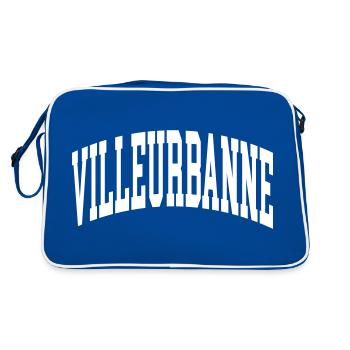 Villeurbanne - Retro Bag - blue/white - Back