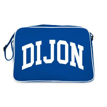 Dijon - Sac Retro - bleu/blanc - Dos