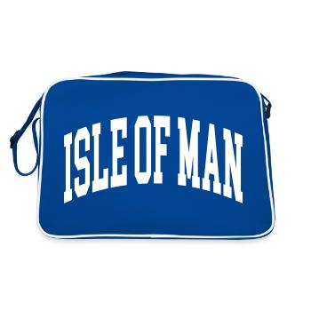 Isle of Man - Retro Bag - blue/white - Back