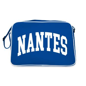Nantes - Retro Bag - blue/white - Back