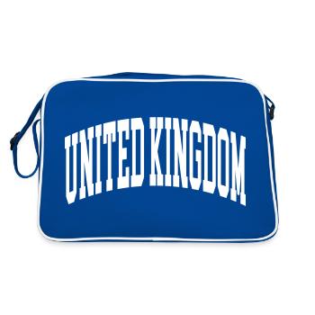 United Kingdom - Retro Bag - blue/white - Back