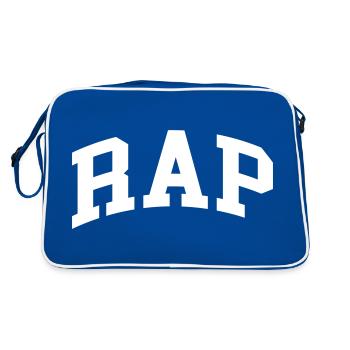 Rap - Retro Bag - blue/white - Back