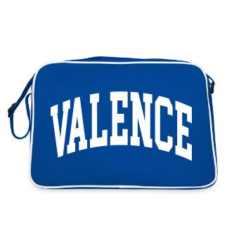 Valence - Retro Bag - blue/white - Back