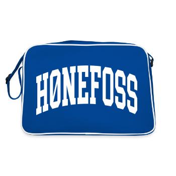 Honefoss - Retro Bag - blue/white - Back