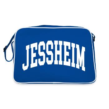 Jessheim - Retro Bag - blue/white - Back