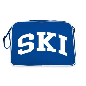 Ski - Retro Bag - blue/white - Back
