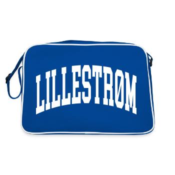 Lillestrøm - Retro Bag - blue/white - Back
