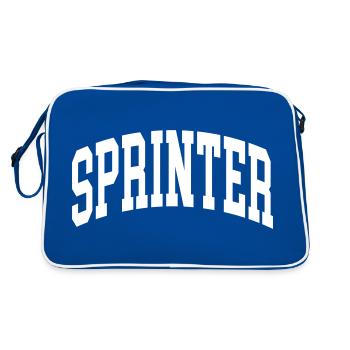 Sprinter - Sac Retro - bleu/blanc - Dos