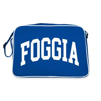Foggia - Sac Retro - bleu/blanc - Dos
