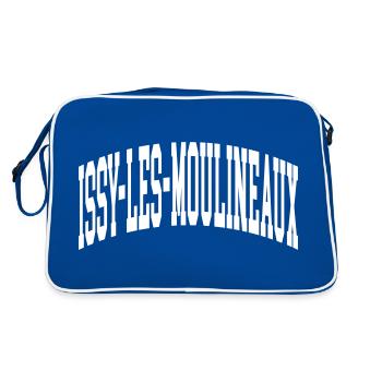 Issy-les-Moulineaux - Retro Bag - blue/white - Back