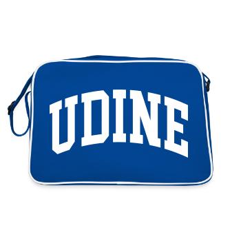 Udine - Retro Bag - blue/white - Back