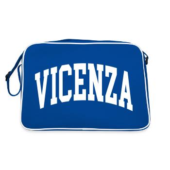 Vicence - Sac Retro - bleu/blanc - Dos