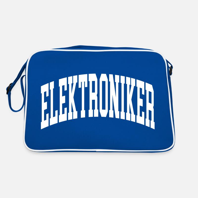 Elektroniker Retro Tasche
