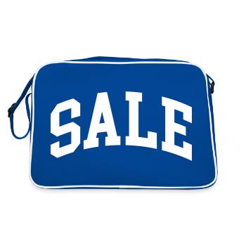 Vente - Sac Retro - bleu/blanc - Dos