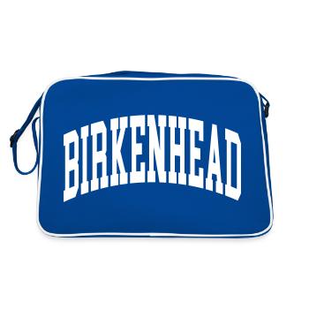 Birkenhead - Sac Retro - bleu/blanc - Dos