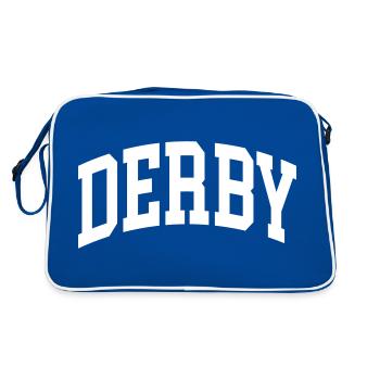 Derby - Sac Retro - bleu/blanc - Dos