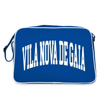 Vila Nova De Gaia - Retro Bag - blue/white - Back