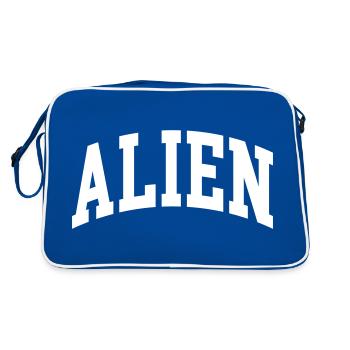 Alien - Retro Bag - blue/white - Back