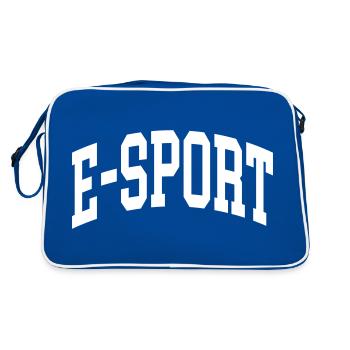 Sports électroniques - Sac Retro - bleu/blanc - Dos